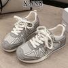 Cowhide Soft-soled Women's Autumn New Versatile and Lightweight Women's Shoes Casual Sports Shoes