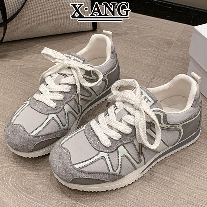 Cowhide Soft-soled Women's Autumn New Versatile and Lightweight Women's Shoes Casual Sports Shoes