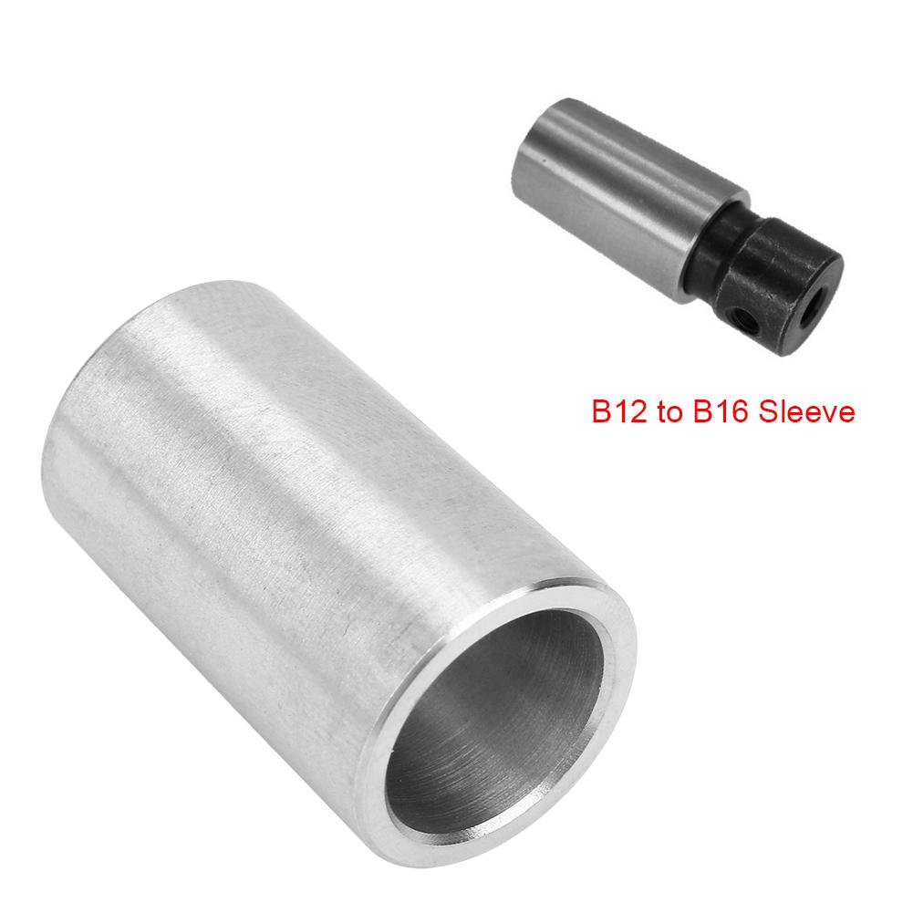 B12 To B16 Stainless Steel Conversion Sleeve Drill Chuck Conversion Barrel