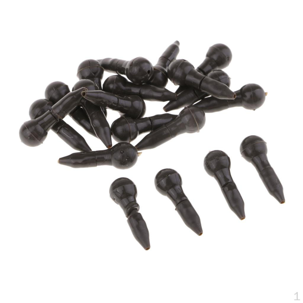 

20x Carp Fishing Beads Wig Connector Accessory