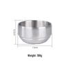 Korean 304 Stainless Steel Double-Layer Soup Bowl