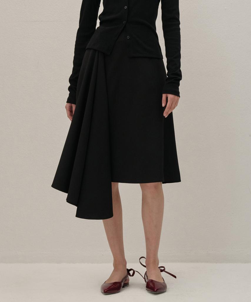 Kamino Wrap Skirt Black