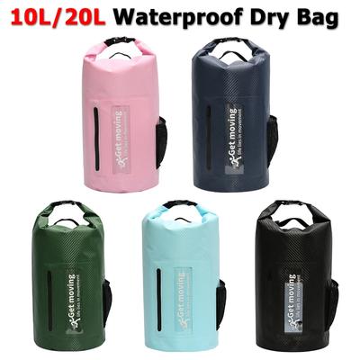 10L/20L Su Geçirmez Kuru Çanta Paketi Çuval Yüzme Saklama Çantası Rafting Kayaking Nehir Trekking Yüzen Yelken Kano Tekne Gezisi