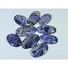 363Cts. Natural Blue Sodalite Oval Cabochon Loose Gemstone 09Pcs Lot 33-41MM C-1498