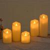3/5Pcs New Year Swing Flameless Candles Decorative LED Atmosphere Lamp  Decorative Props