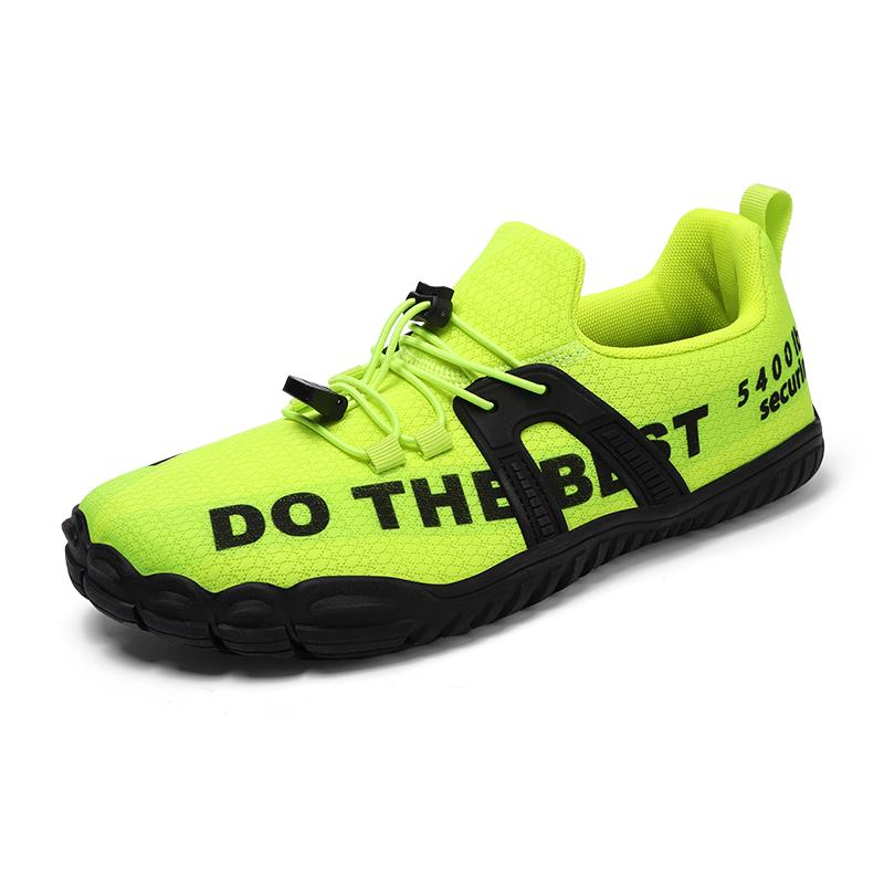 

Outdoor Hiking Shoes Men Anti-slip Wear-resistant Sports Shoes Men Soft Comfortable Soft Breathable Casual Sneakers Men Shoes 46 зелений