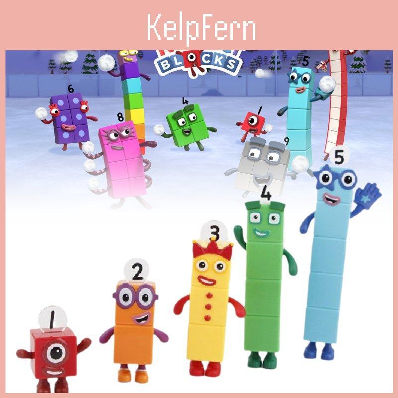 Numberblocks Bunte Bausteine Niedliche Verwandlungsfiguren für Kinder Spielzeit