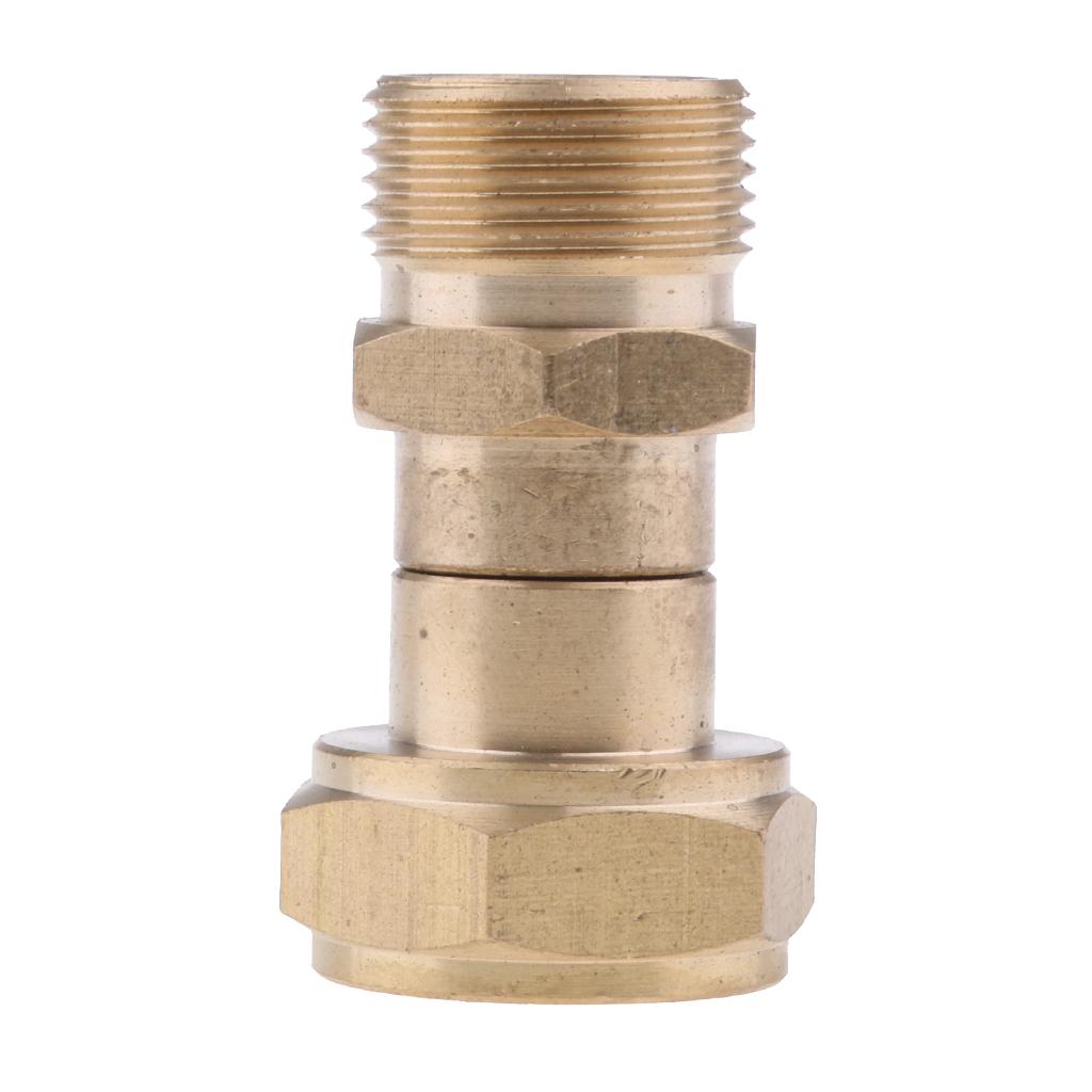 Pressure Washer Swivels Brass Hose Coupling Connector Tool 22mm M To F