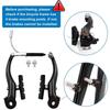 Front and Rear V Brake Set Caliper Style Aluminium Alloy Brake Set NEW Rim Brake Set  Road Bike