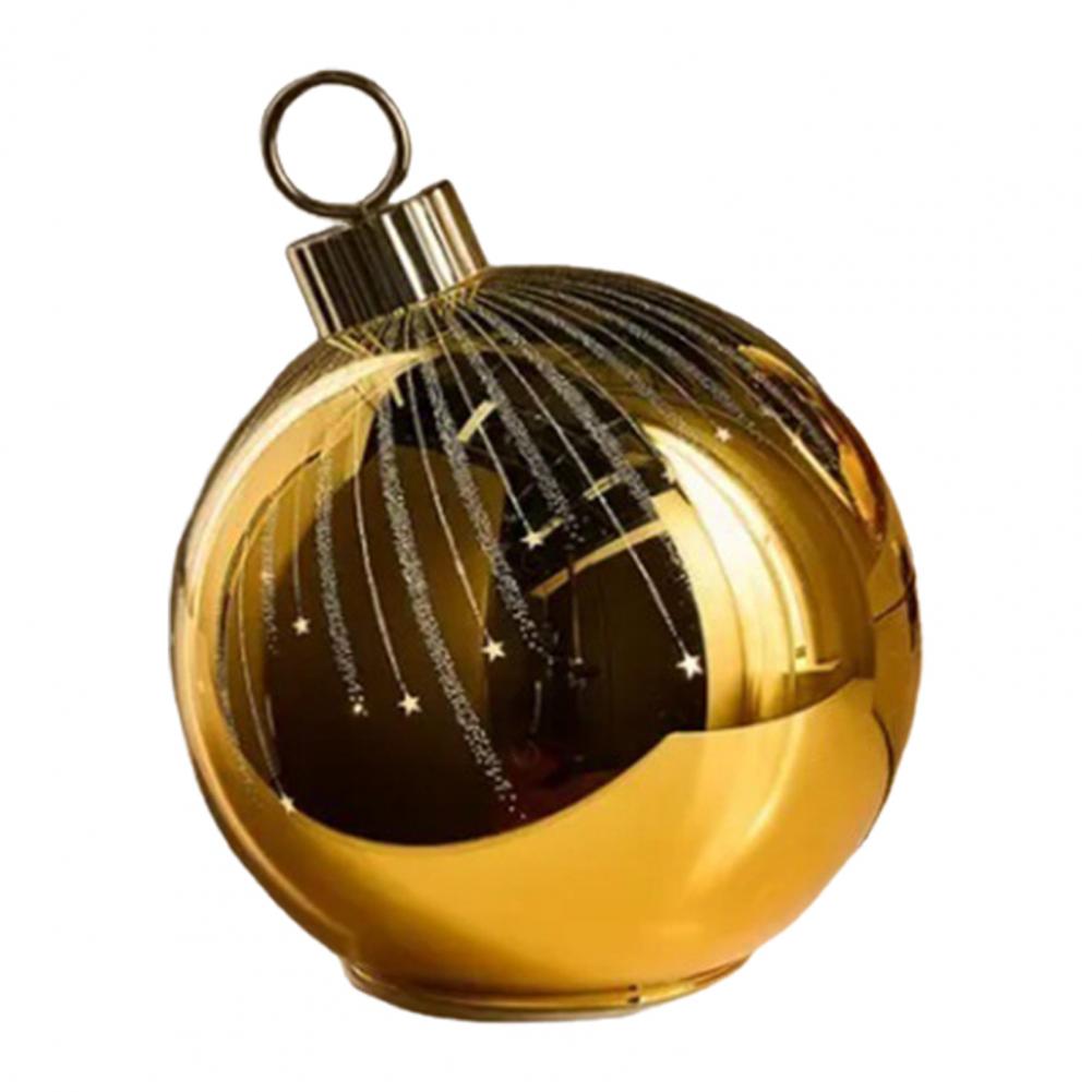 Starry Night Glass Christmas Ornaments Shatterproof Plastic Baubles for Holiday Tree Decor Indoor Outdoor Party Favors