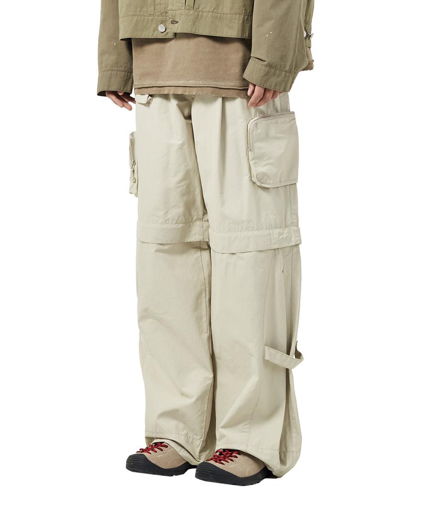 BIG UNION Twoway Pocket Pants (Cn) / Ivory