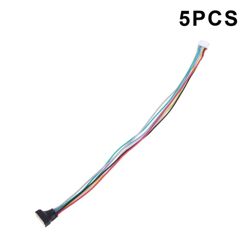 5Pcs GH1.25 Wt Latch 20cm Female Male Extension 26AWG Silicon Cable JST GHR-15V-S SSHL-002T-P0.2 Crimp 2-8P High Temp Resis Wire