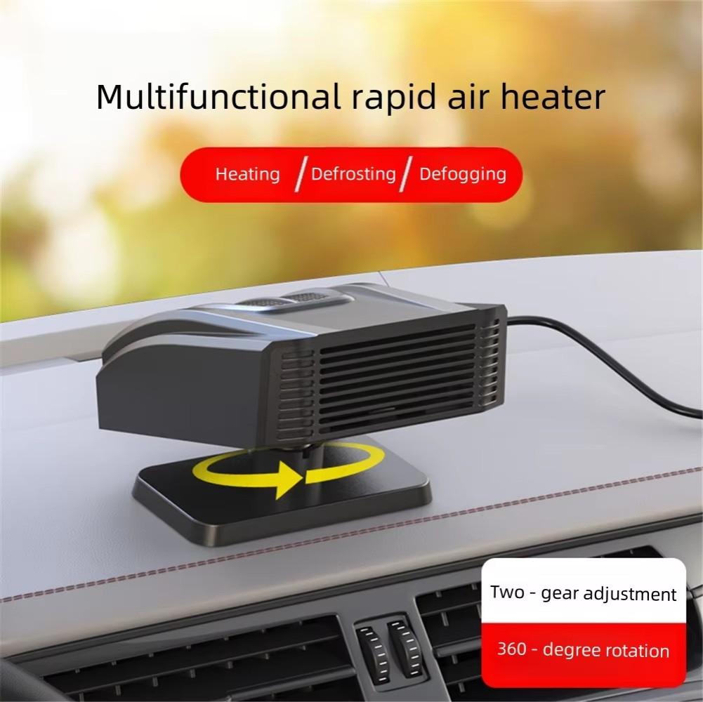Car Heater Defroster Demister 12V 24V Fast Heating Air Purifier Auto Windshield Defroster Defogger Car Anti-Fog Heater