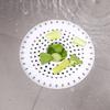 Anti-blocking Silicone Sink Strainer Round Shape Hair Clean Up Mesh Trap Floor Drain Shower Drain Pad Used for Kitchen Bathroom