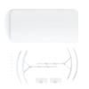 53 * 27 Cm Wind Deflector AC Deflector Wall Unit Deflector