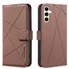 For Samsung Galaxy A15 5G/Galaxy A15 4G Case BINFEN COLOR BF35 Geometry Imprinted Leather Phone Cover RFID Blocking Wallet Stand