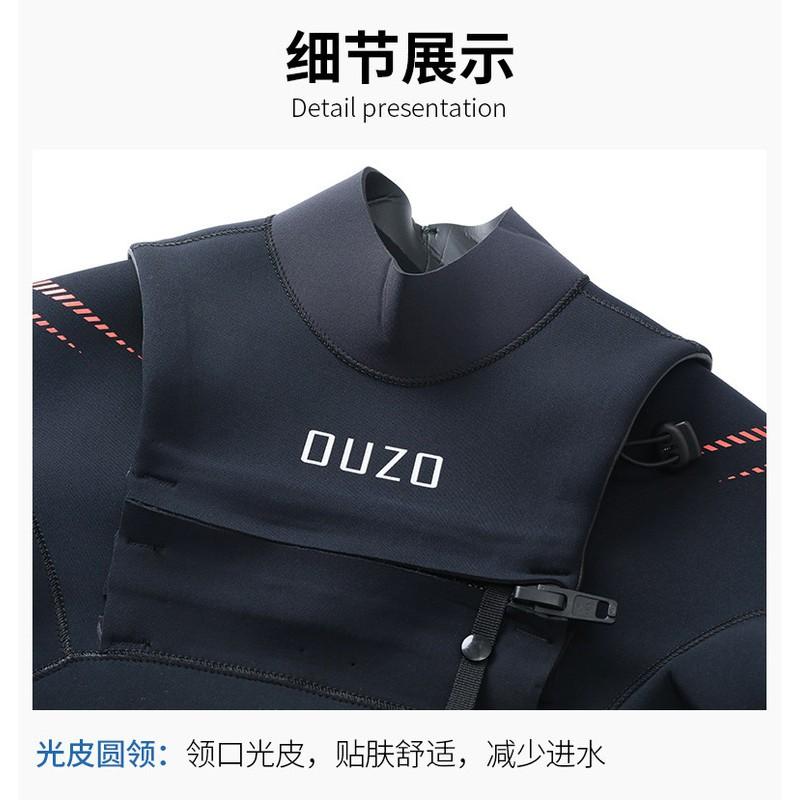 3mm 2mm CR Neoprene Wetsuit Men Women Full Body Diving Surfing Thermal Protection UV Resistant