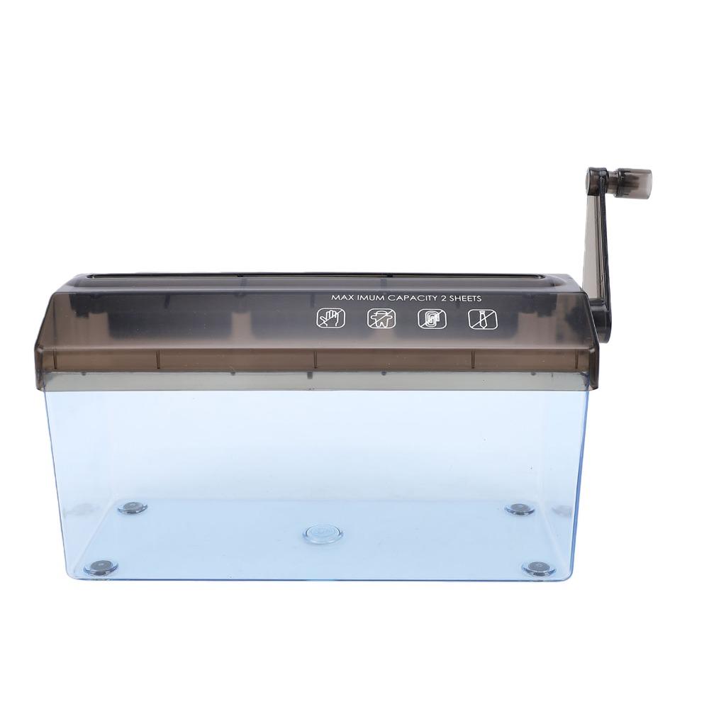 Manual Feed Manual Paper Shredder Hand Operated Portable Paper Shredder  For Home