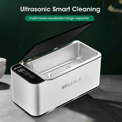 50W Ultrasonic Cleanser Óculos Ultrassom Máquina de Lavar Ultrassom de Alta Frequência Limpador de Jóias