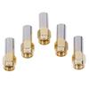 5Pcs Sma Male Plug Rf Coaxial Connector Crimp For Rg58 Rg142 Rg400 Lmr195