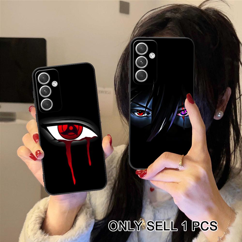 Anime Eyes Phone Case for Samsung Galaxy S26 S25 S24 S23 S22 S21 S20 Note20 Plus FE Ultra Soft TPU Shockproof Cover