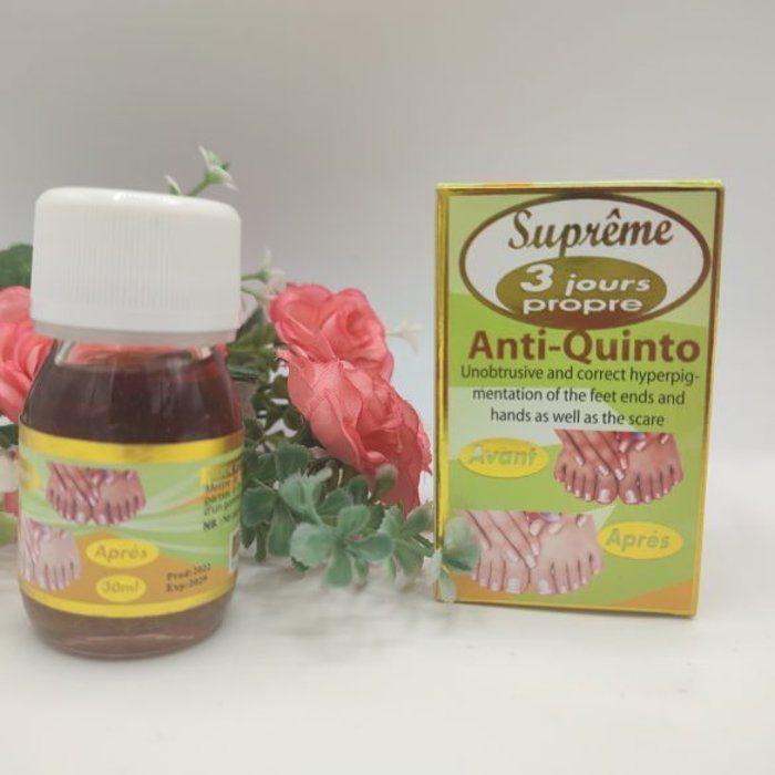 Lotion Anti-Quinto Hyperpigmentation SUPREME 3 JOURS PROPRE | Correcteur pour Pieds, Mains & Cicatrices