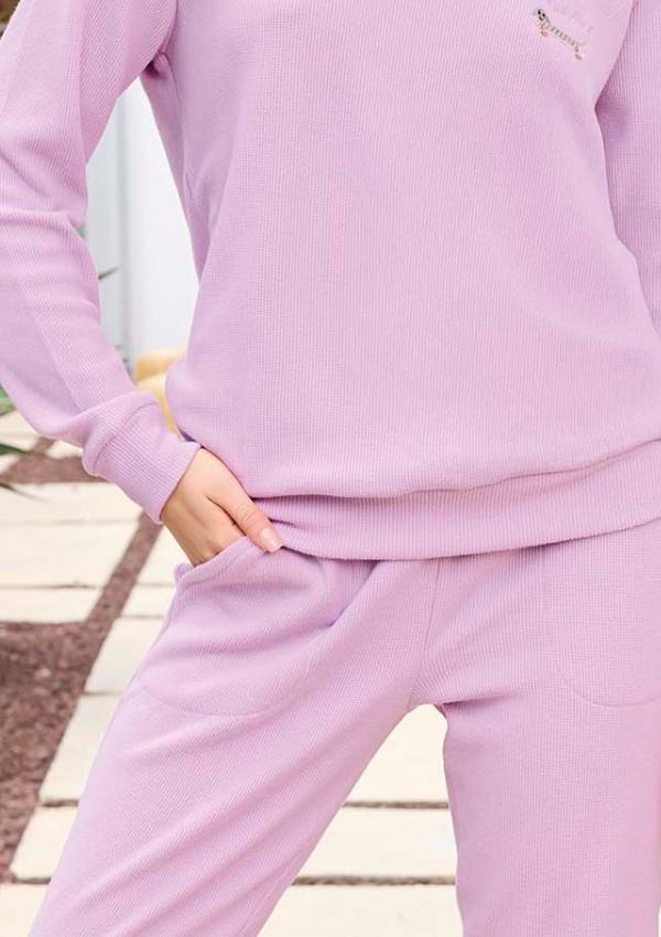 Women's Pajamas Aydogan XL Long Pants and Sleeve Subtle Elegant Comfortable