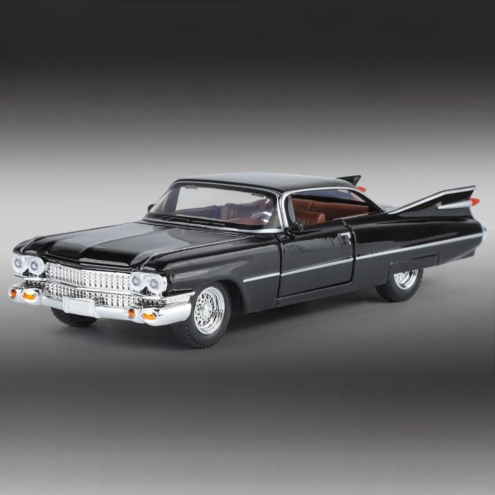 1:32 Cadillac Eldorado Biarritz Classic Retro Car Alloy Metal Diecast Model Car Miniature Vehicle High Simulation Gift Boyfriend