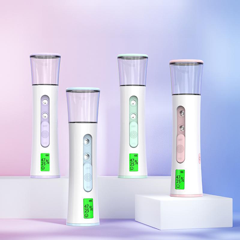 Large Volume Mist Moisturizing and Moisturizing Spray Instrument, Beauty Handheld Convenient Humidifier, Facialuse Cold Spray Moisturizing Instrument