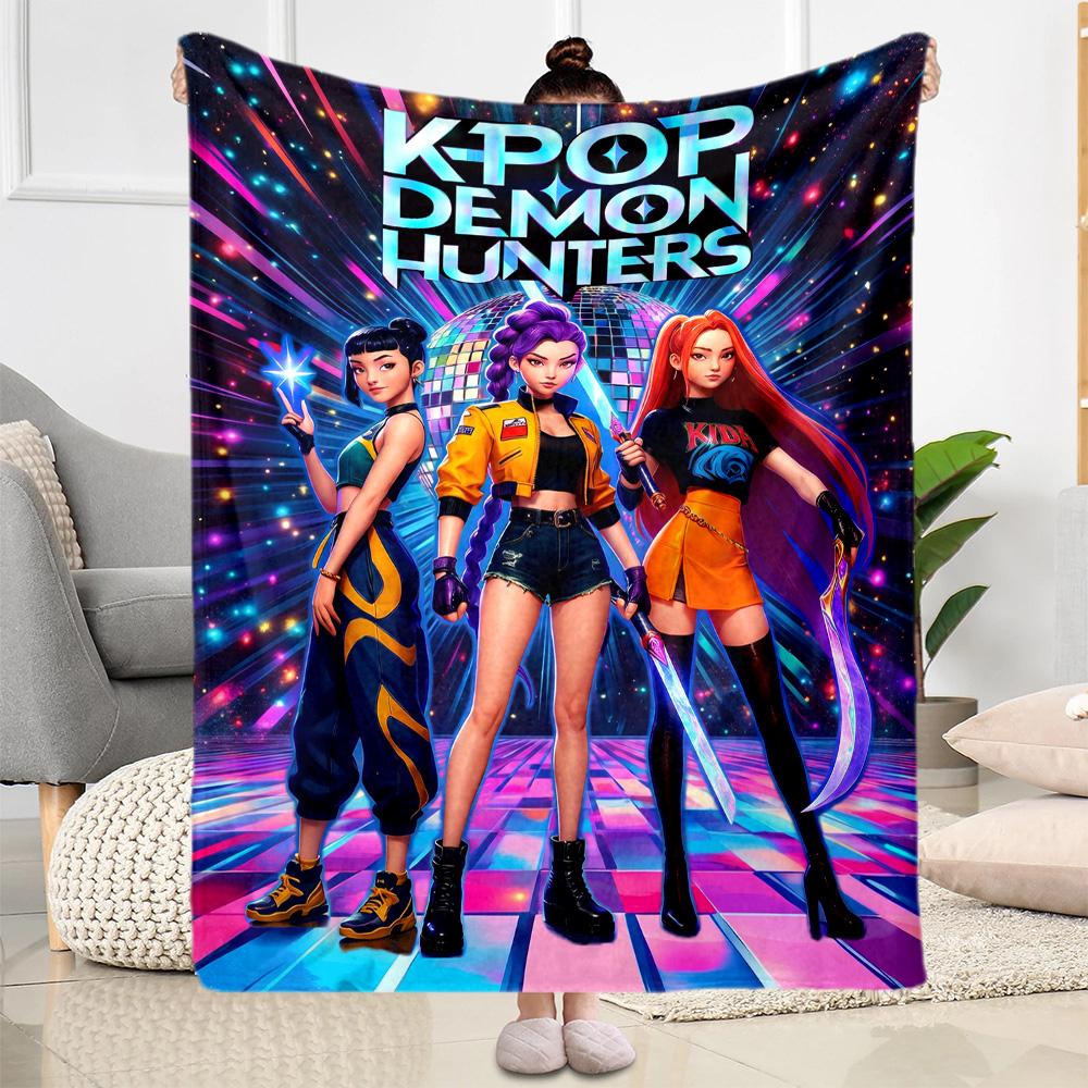 Huntrax: Urban Style Fusion Blanket Soft Warm Cozy Great for Office Chair Office Picnics Four Seasons Multipurpose Stylish Decor