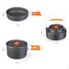 Camping Cookware Set Cooking Pot for Outdoor Family Backpacking