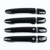 For Mazda Biante 2008 2009 2010 2011 2012 2013 2014-2016 ABS Chrome Glossy Black Door Handle Cover Trims Car Styling Accessories