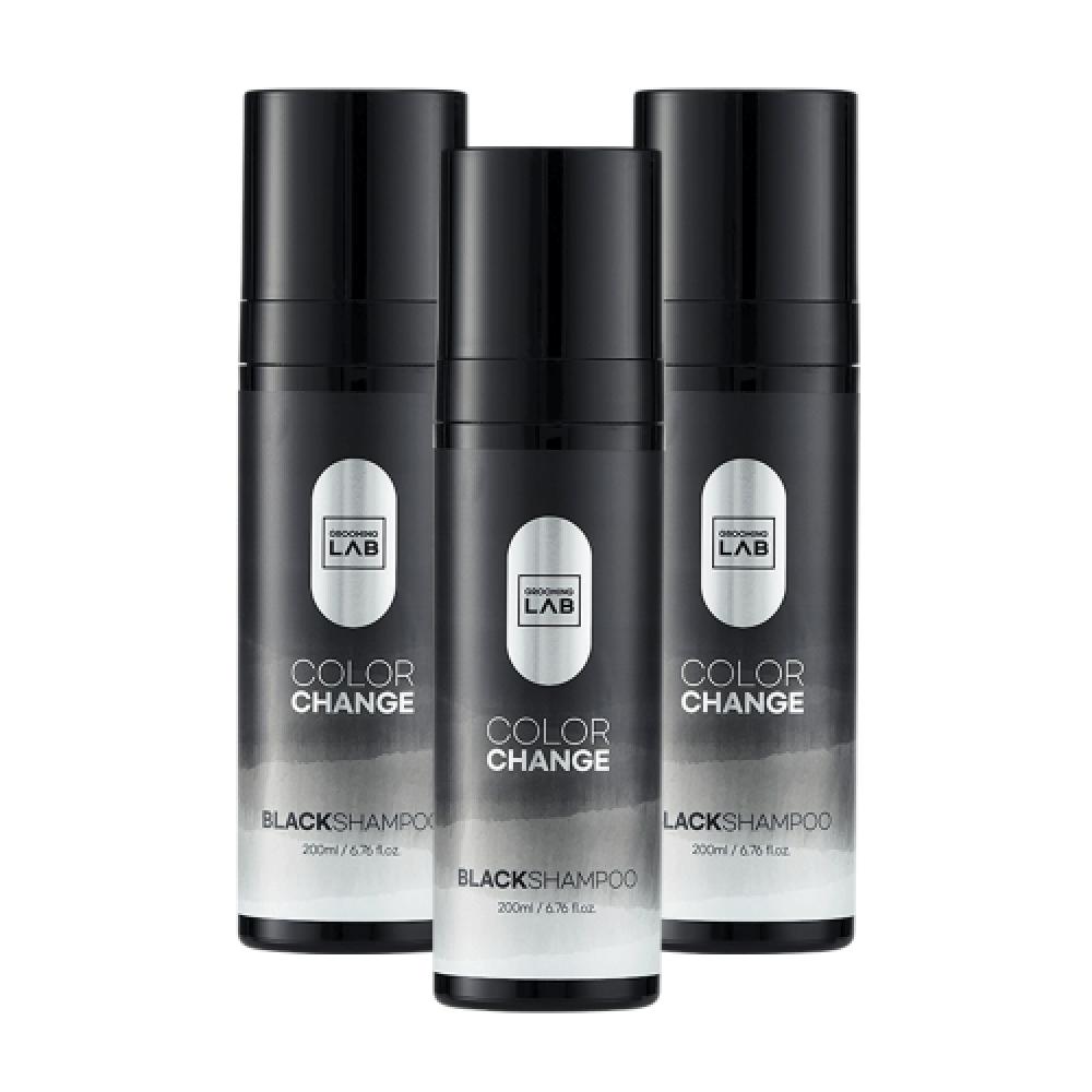 

Grooming Lab Натуральный Краситель для Волос Изменяющий Цвет Черный Шампунь 200 мл 3 Штуки none