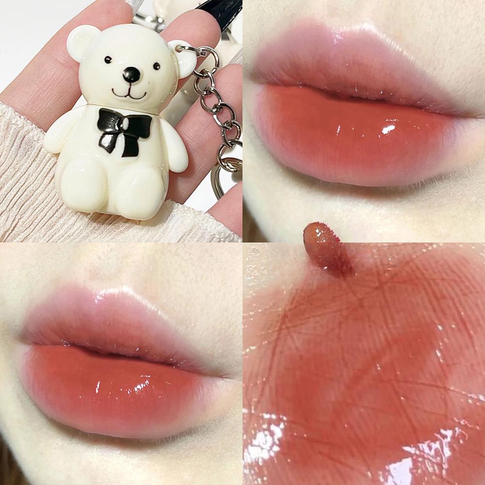Mirror Hydration Lip Glaze Lasting Moisture Lip Honey Doodle Lips Lipstick Makeup