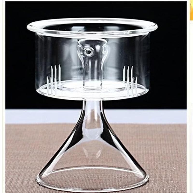 ZISIZ Transparent Glass Steaming Teapot Set