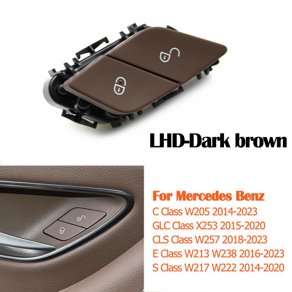 LHD RHD Interior Car Door Lock Unlock Switch Push Button For Mercedes Benz C E S GLC CLS Class W205 W253 W257 W213 W238 W222
