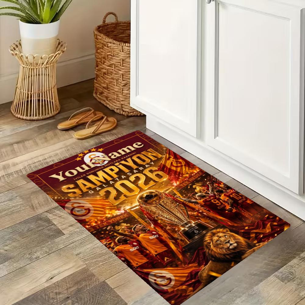Galatasaray Customize Your Name Kitchen Rug Runner Rug Laundry Mat Hallway Entryway The Best Gift Choice