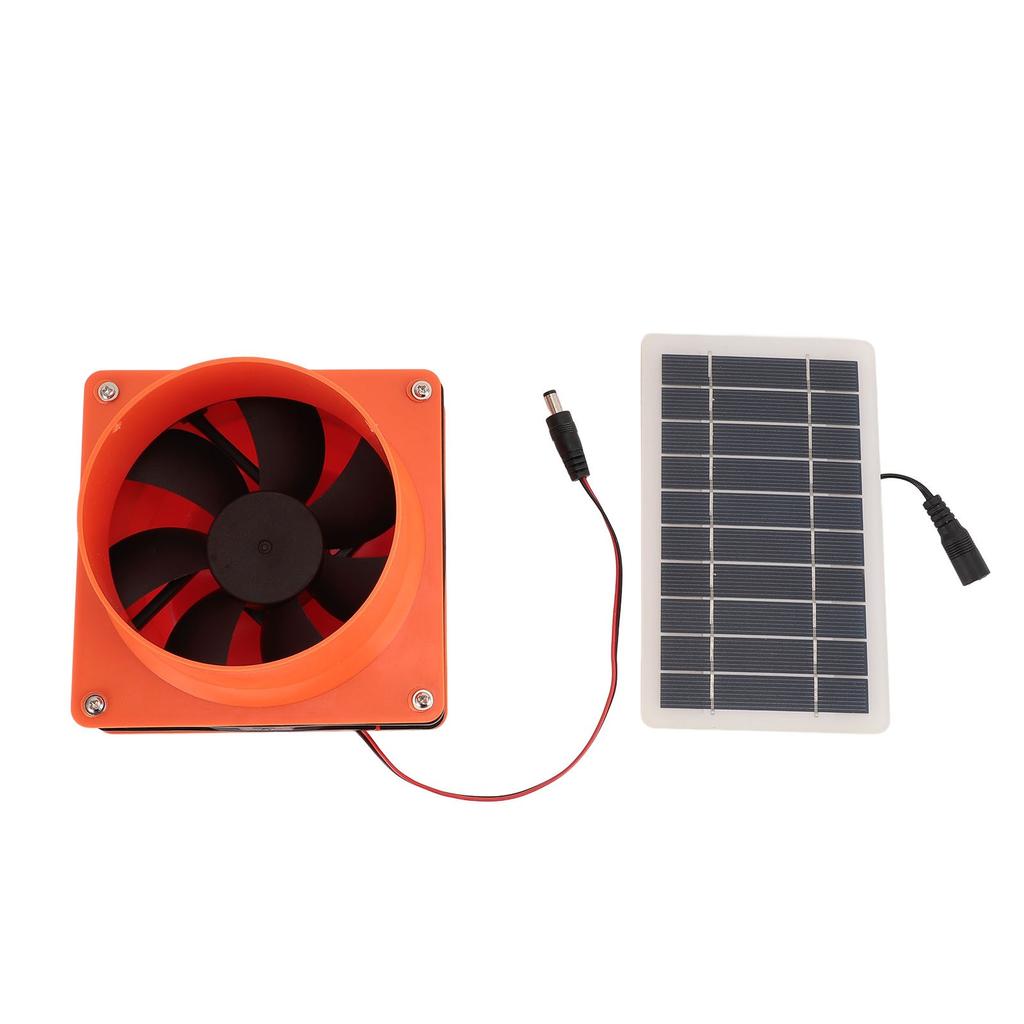 12V Ventilation Fan Round Duct Fan Solar Exhaust Fan