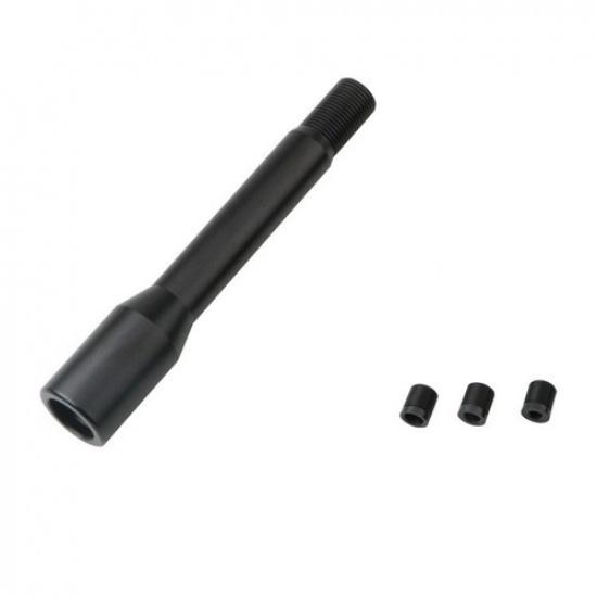 Car Manual Gear Shifter Lever Shift Knob Extender Aluminum Alloy Stick Extension