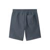 Carhartt WIP American Script Sweat Shorts With Badge Pattern Men Shorts Dark-Gray I031685-1CQ-XX