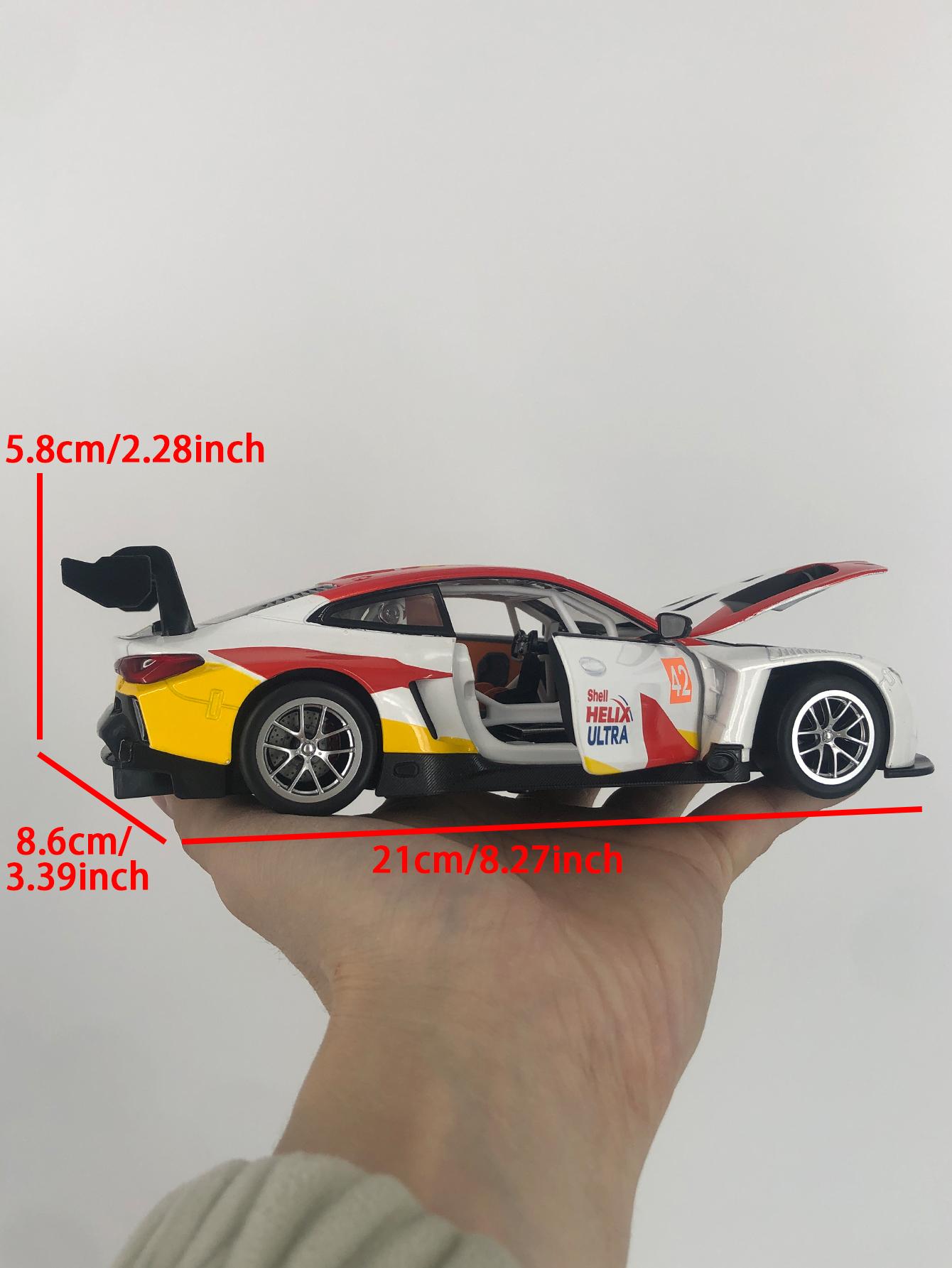 

CCA 1:24 BMW M4 GT3 model car, zinc alloy metal ornament, collectible gift car