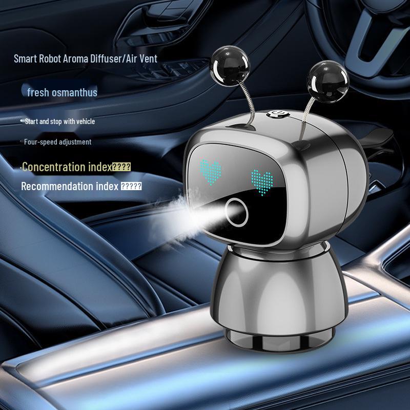 Creative Car Aromatherapy Perfume Vent Ornament - Long-lasting Fragrance Robot