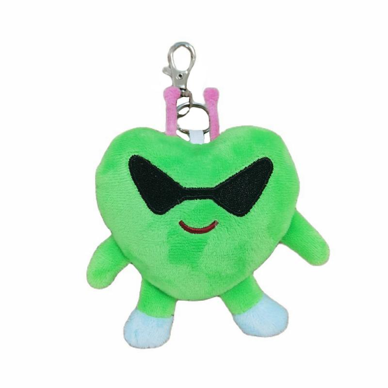 

Іграшка плюшева Stray Pipi Kids Серце Брелок Кільце для ключів Аксесуари для сумки Іграшки Подарунок зелений