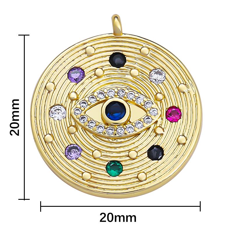 1ks módní měděný spojovací kus pro výrobu šperků DIY náramek náhrdelník