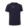 Under Armour Comfortable Sports Jersey Casual Logo Print Short Sleeve T-Shirt Unisex Tops Navy-Blue 21500525-409