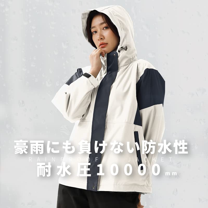 Rainwear Set and and Windproof Golf Easy to Move Mountain and Perfect for Rainy Season Women's (Top Bottoms) Water-Repellent, Breathable,