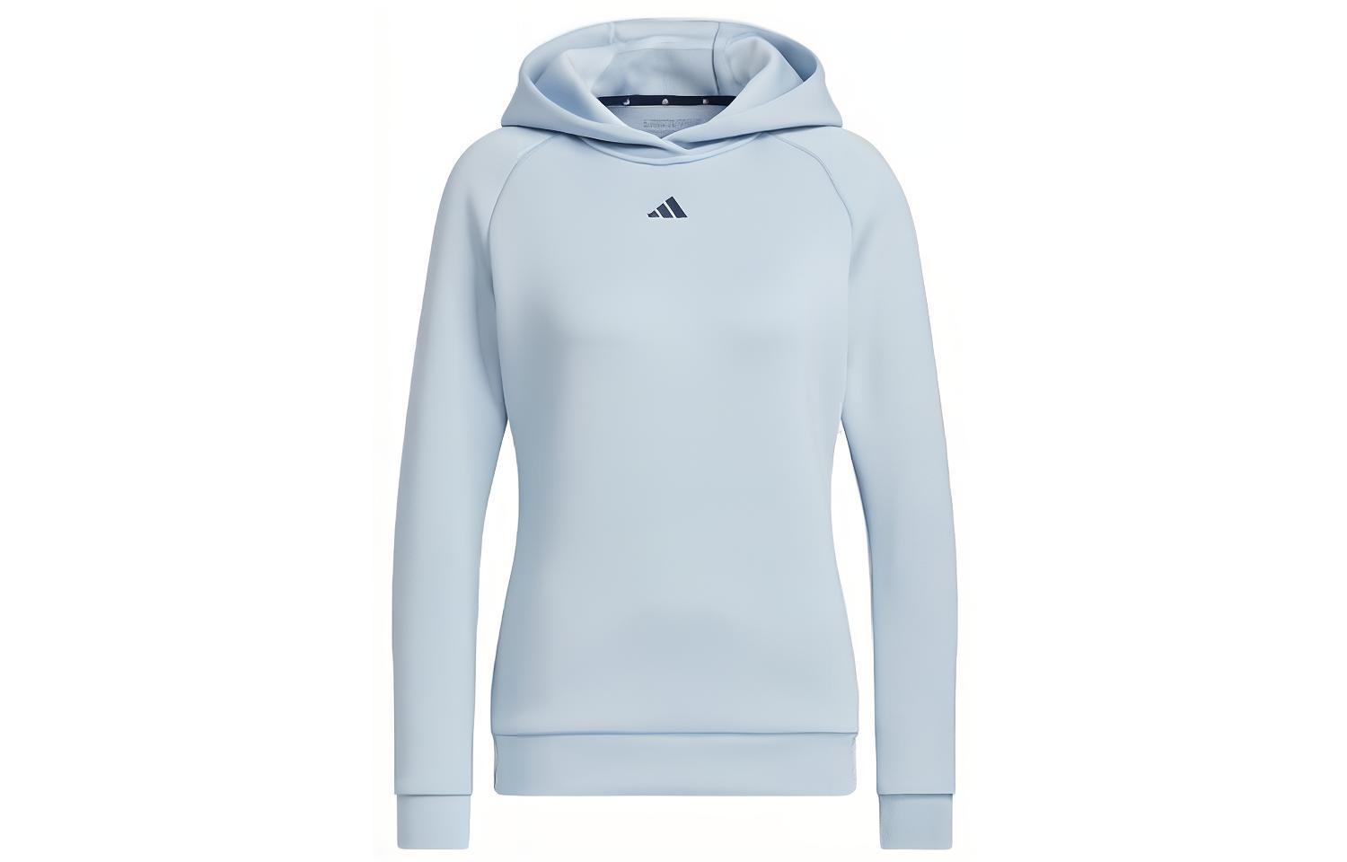 Adidas Sweatshirts Women s Miracle Blue Hooded Moderate Regular HY0908 XS