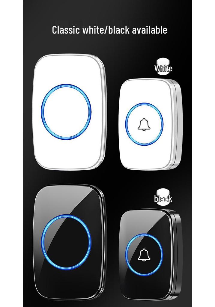 Wireless Smart Doorbell with Ultra-Long Range and LED Display