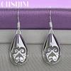 CHSHINE 925 Sterling Silver Water Drop Earrings For Women Fashion Charm Jewelry