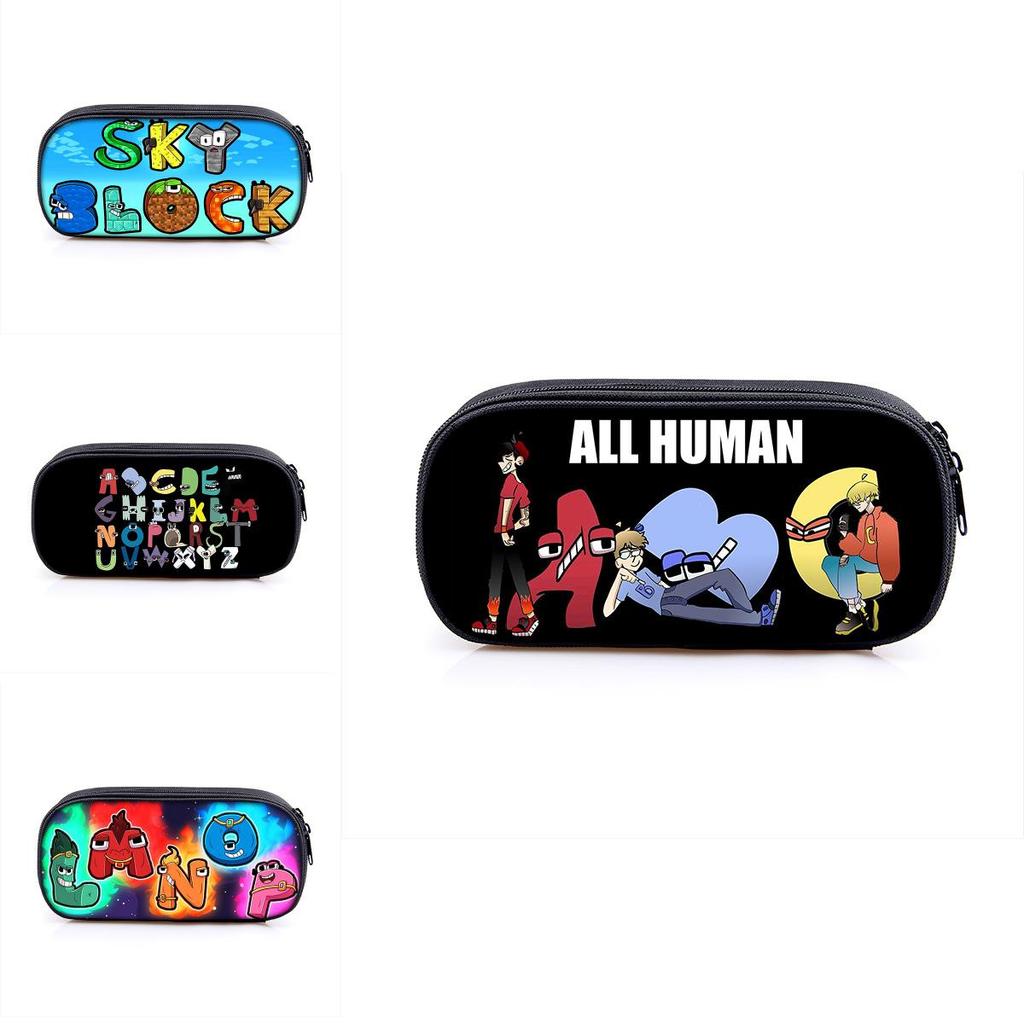 Alphabet Lore Pencil Case Large Capacity Pouch Bag For Students Gift